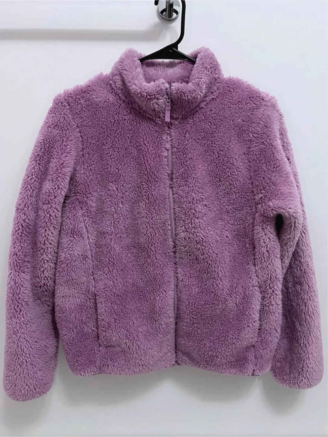 Uniqlo Fluffy Yarn Fleece Full-Zip Jacket (Kids 13Y) thumbnail