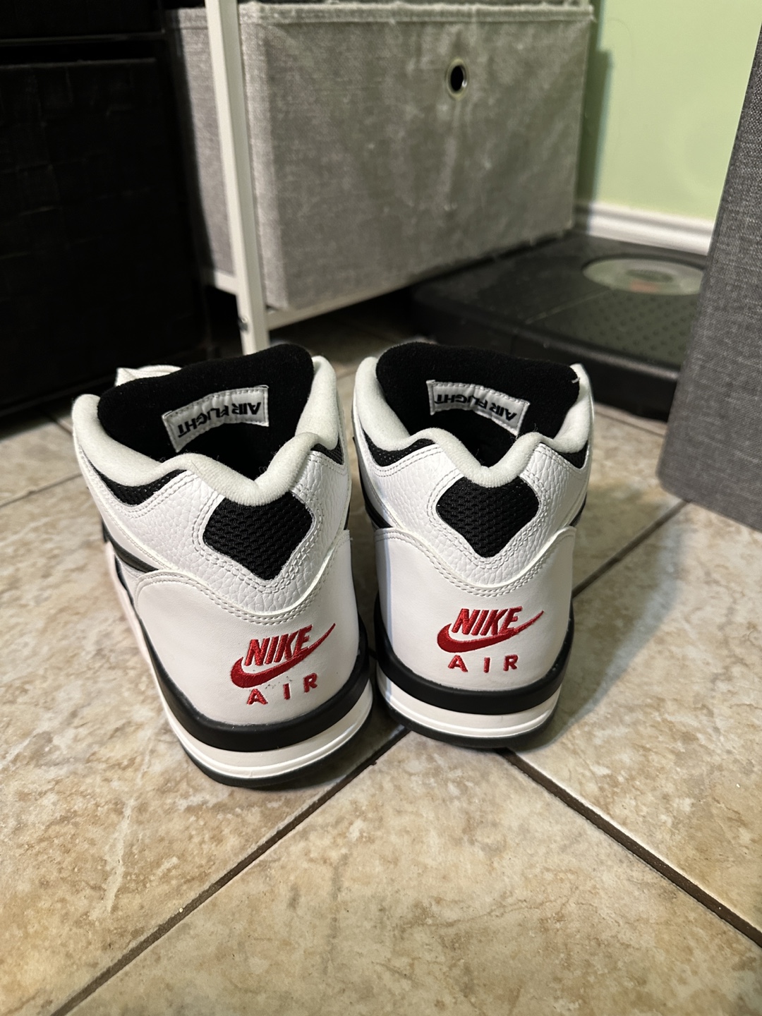 Nike Air Flight 89 White Sneakers - photo 3