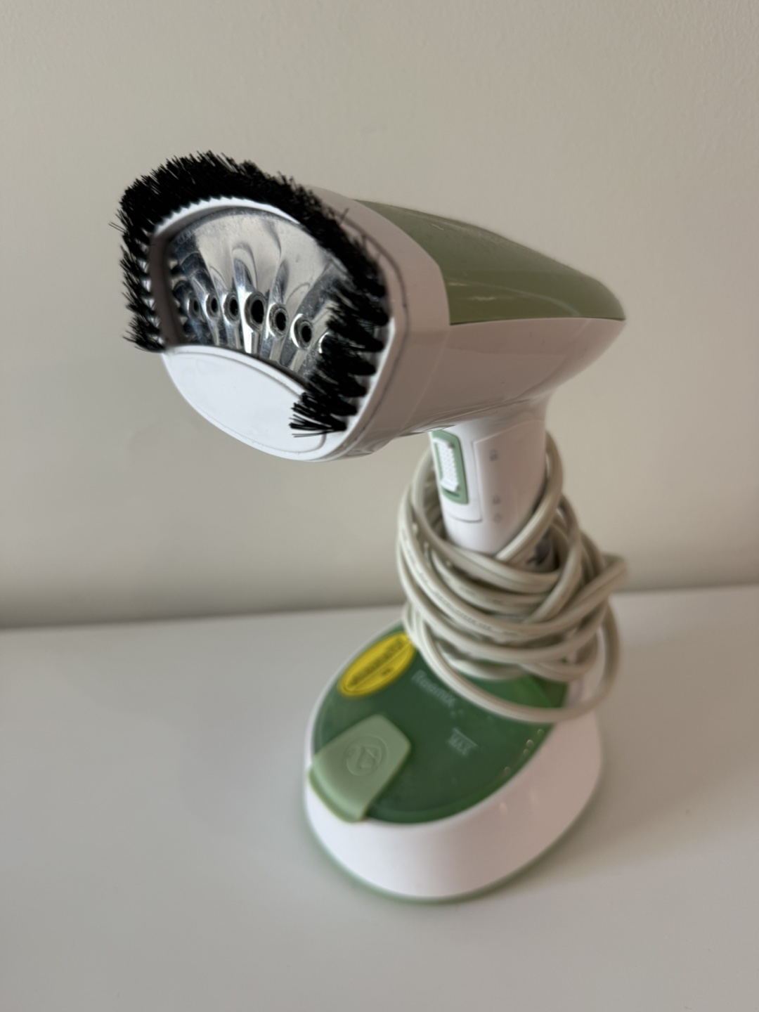 Steamer with Brush - Green and White - photo 3