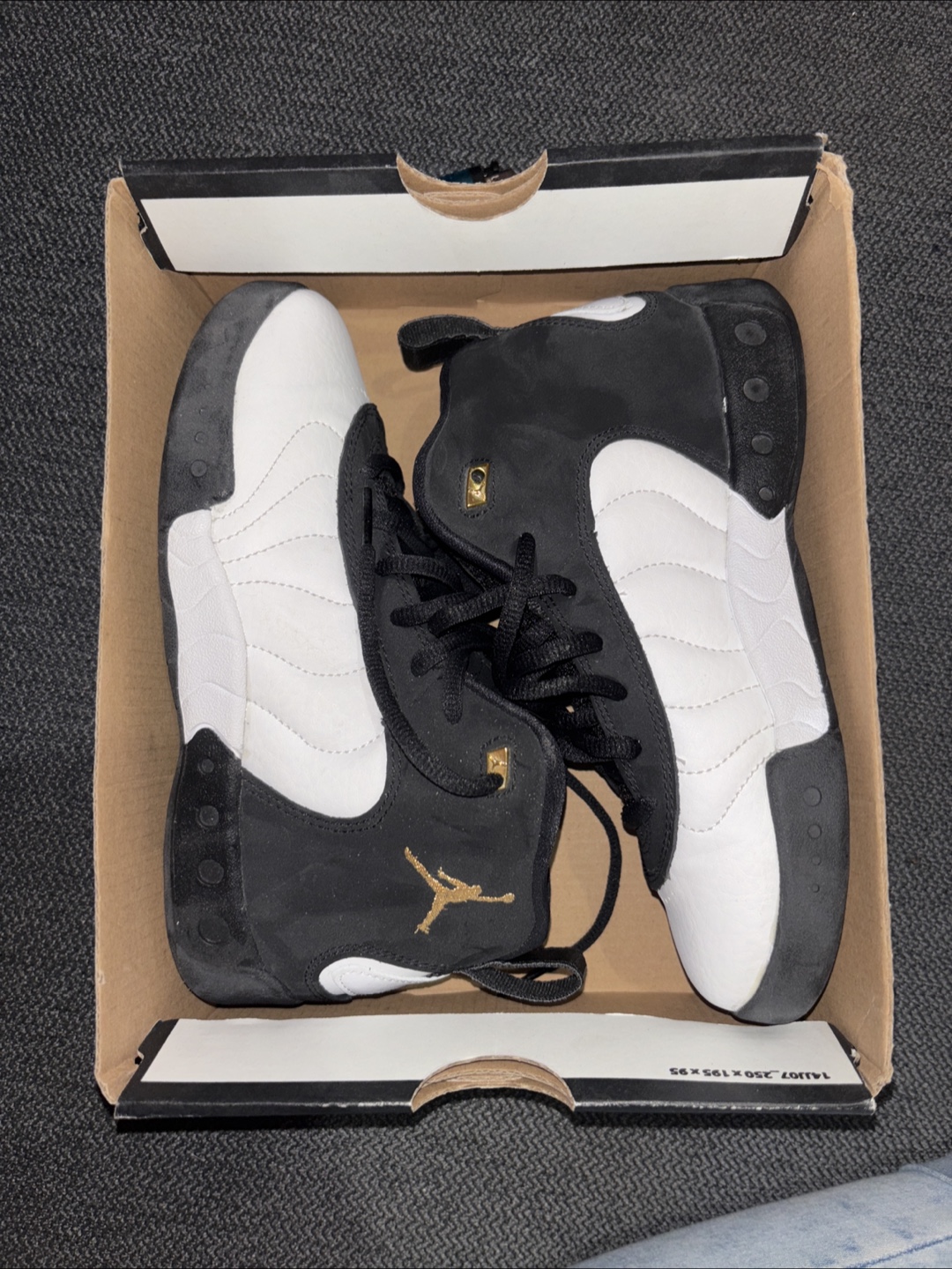 Jordan Jumpman Pro (PS) Black/Gold Size 2Y