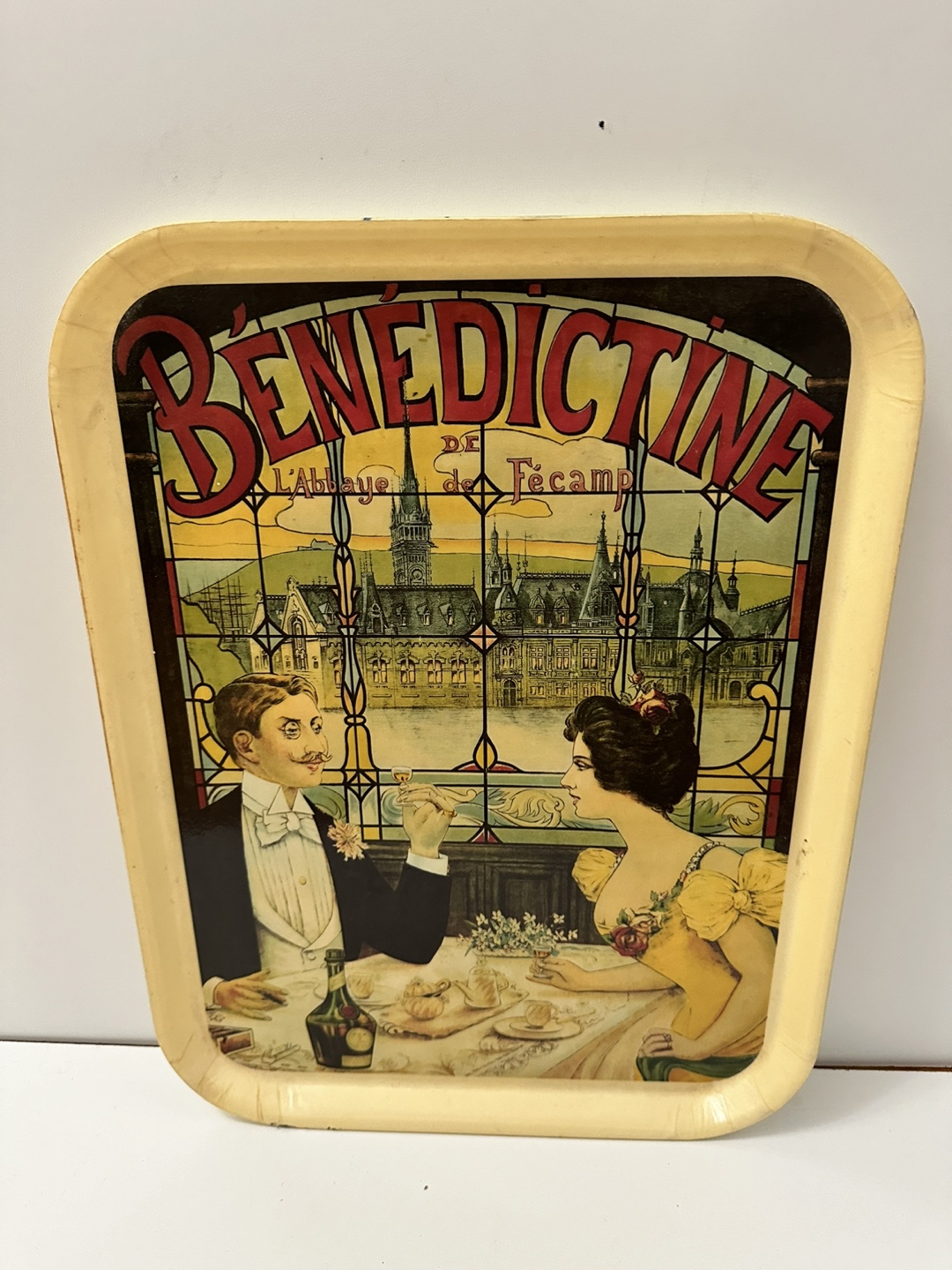 Vintage Bénédictine Advertising Serving Tray – Mullerhof France