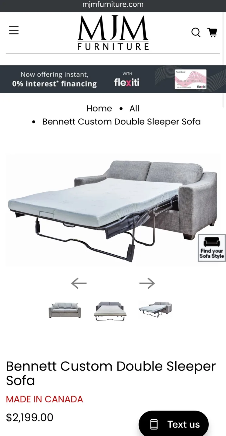 Double Sleeper Sofa image indicator(5)