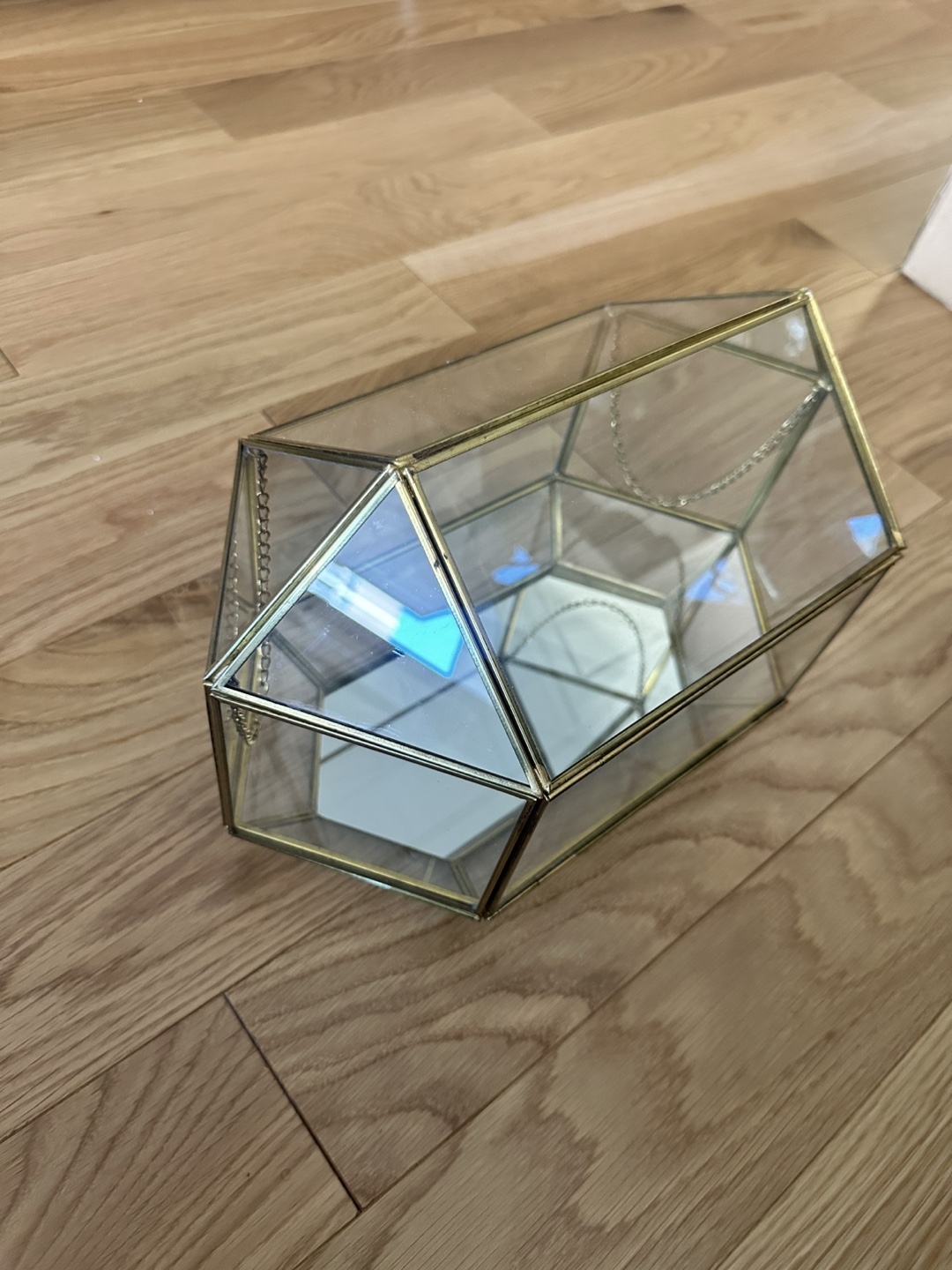 Gold Terrarium Wishing Well