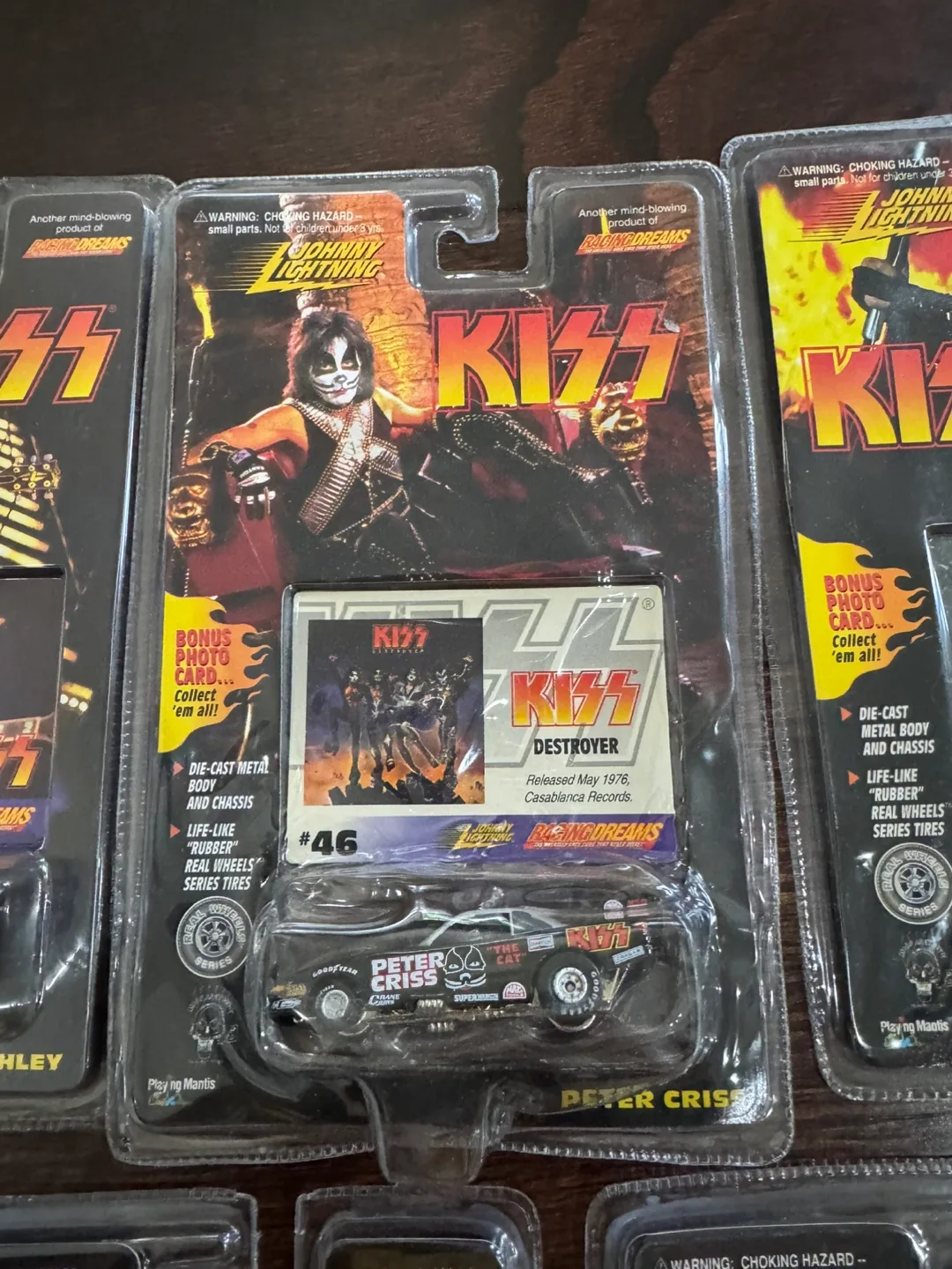 JOHNNY LIGHTING KISS CARS VARIOUS ARTIST $15 EACH $60 ALL image indicator(3)