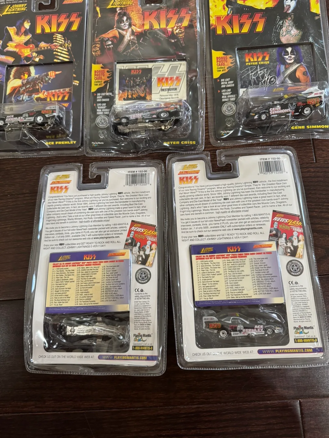 JOHNNY LIGHTING KISS CARS VARIOUS ARTIST $15 EACH $60 ALL image indicator(7)