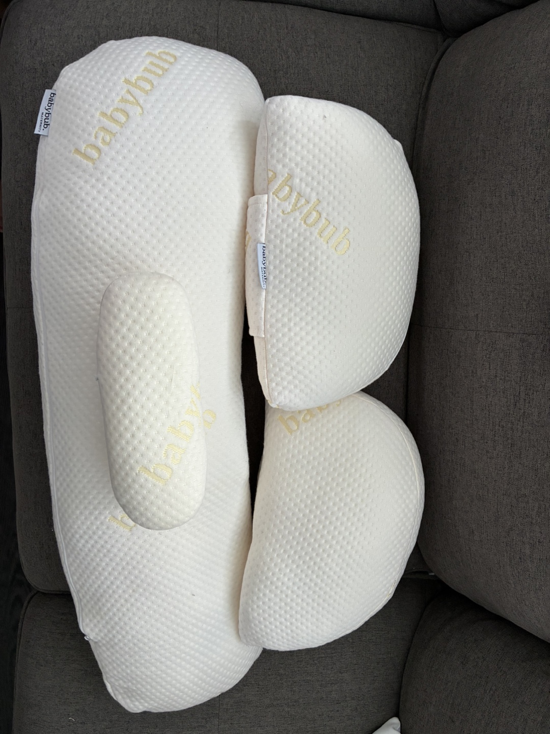 Babybub Pregnancy Pillow - White