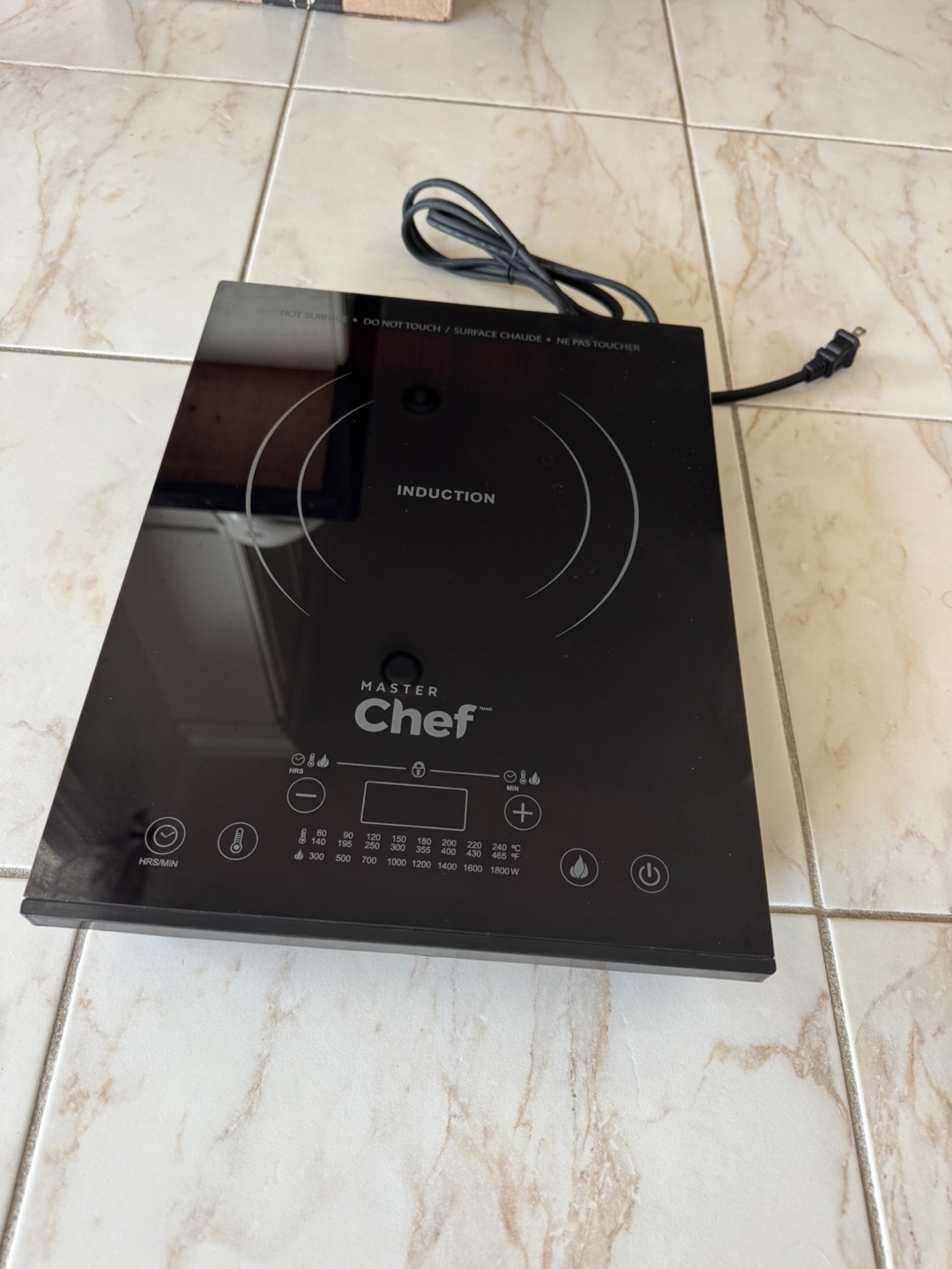 Master Chef Induction Cooktop - photo 3