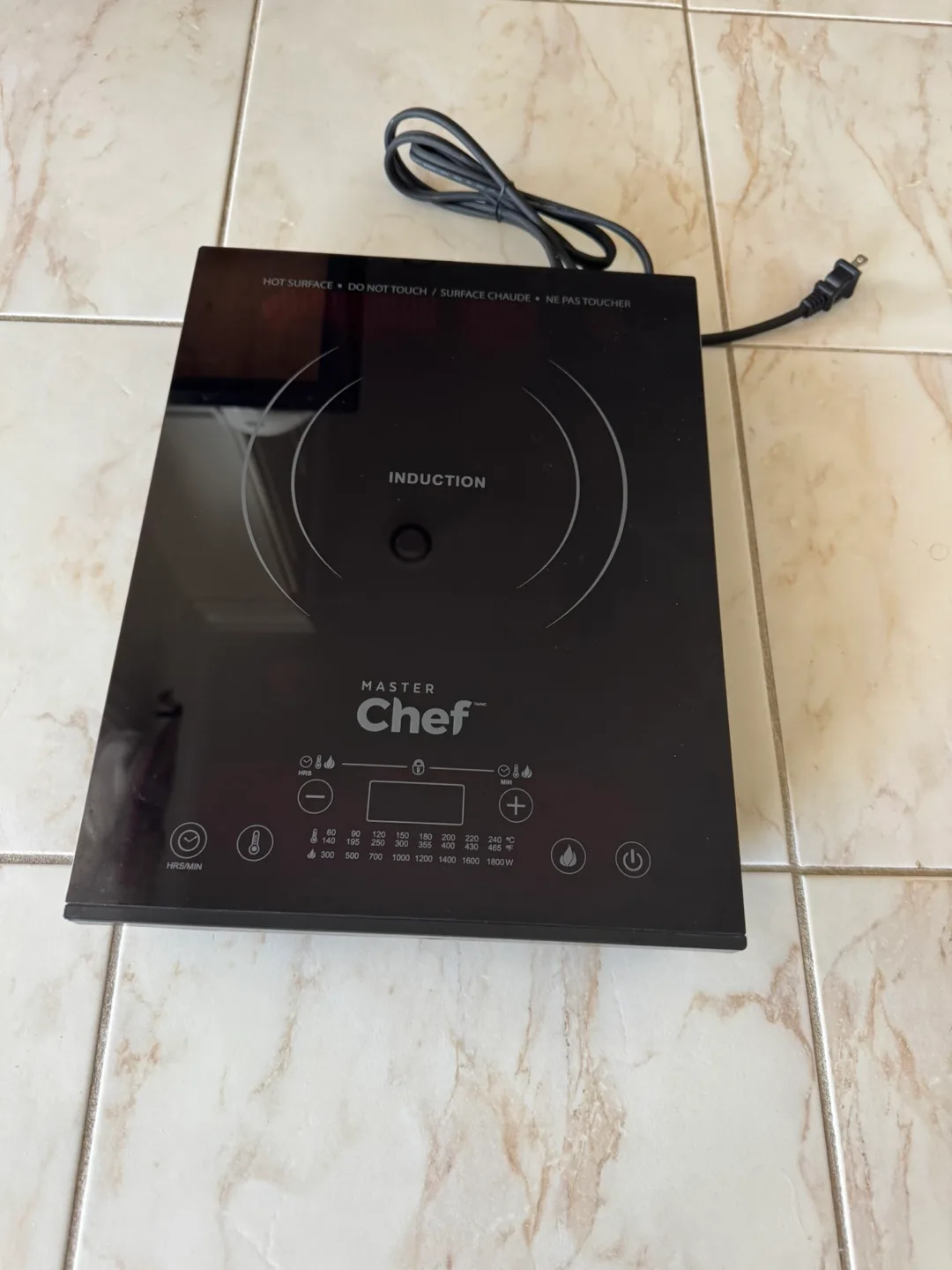 Master Chef Induction Cooktop