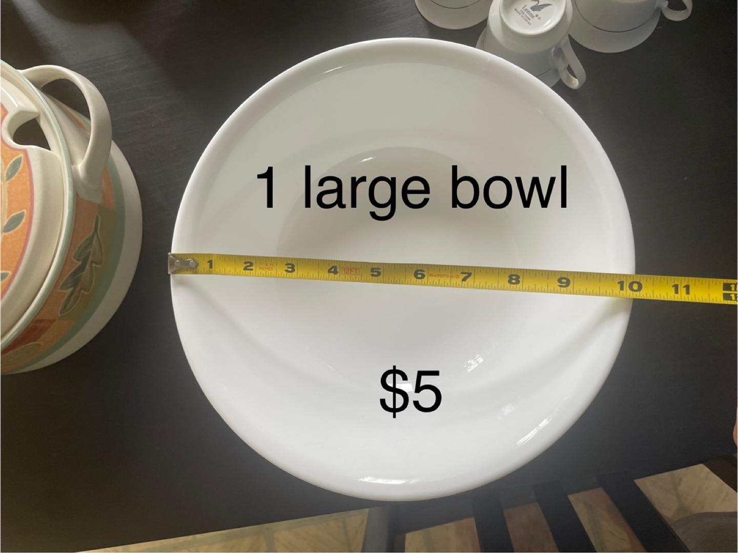 Corelle Large White Bowl - 10 inch