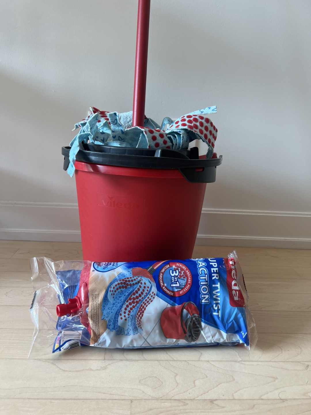 Vileda Super Twist 3Action Mop and Bucket