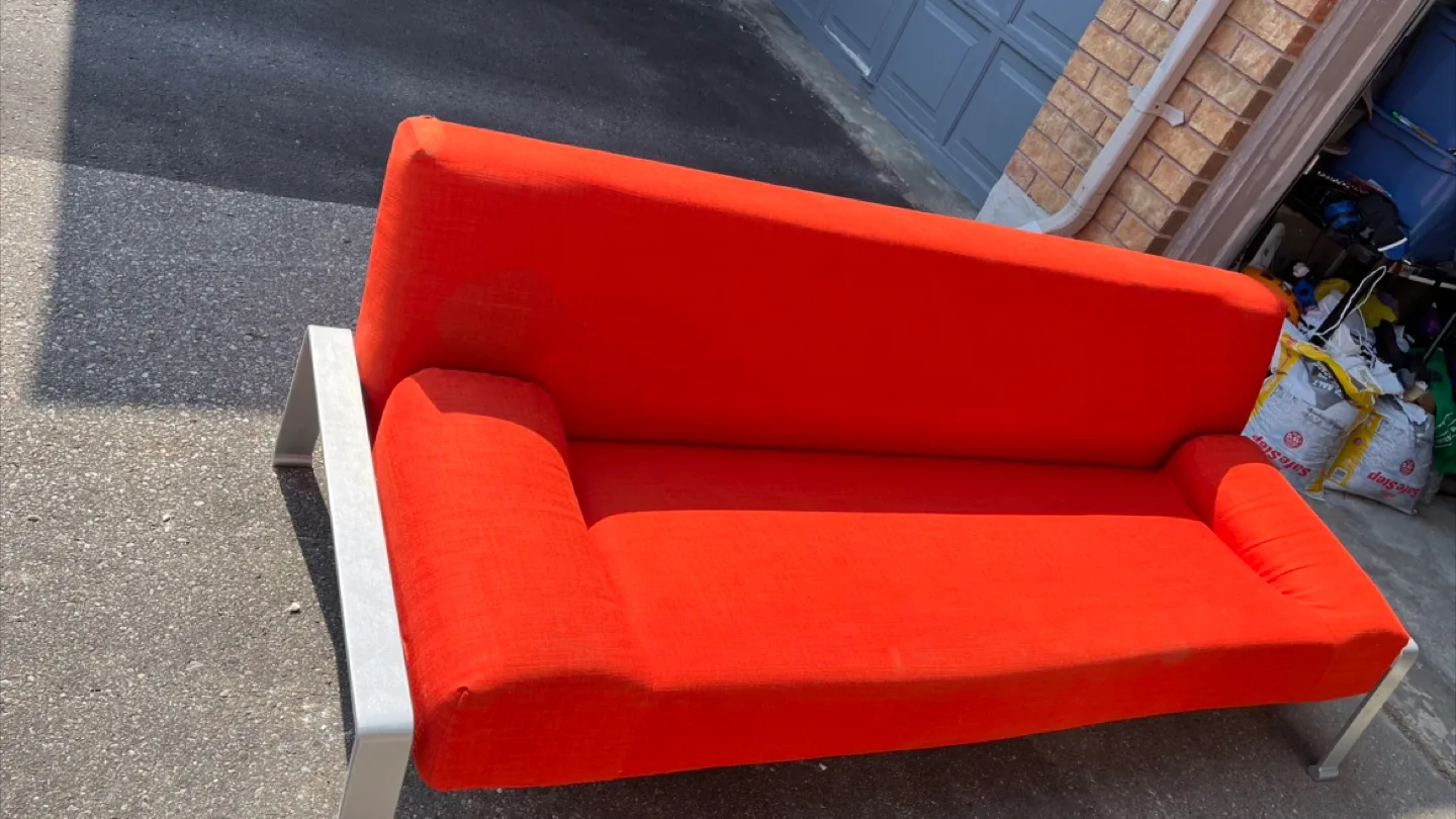 Orange Sofa Bed thumbnail
