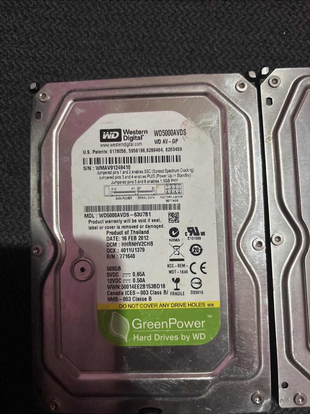WD 500GB & 1TB Hard Drives - photo 2