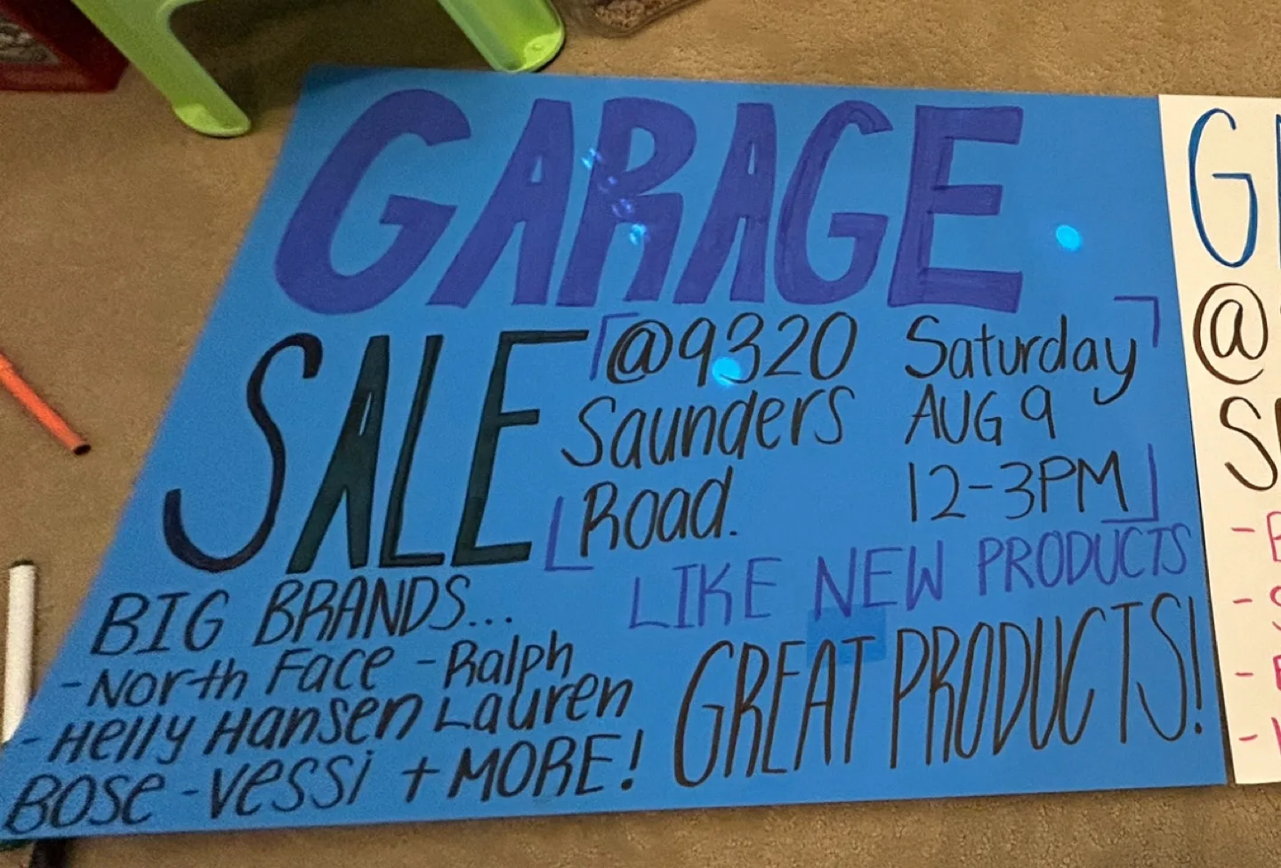 Garage Sale - Big Brands, Like New Products and FREE items too thumbnail
