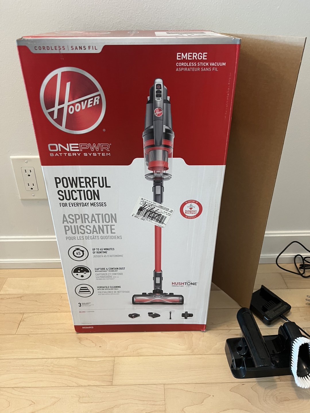 Hoover ONEPWR Emerge Cordless Stick Vacuum - Like New! - photo 3