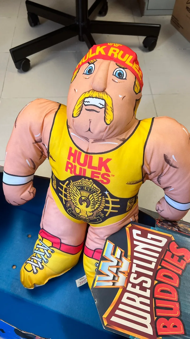 Hulk Hogan WWF action figure thumbnail