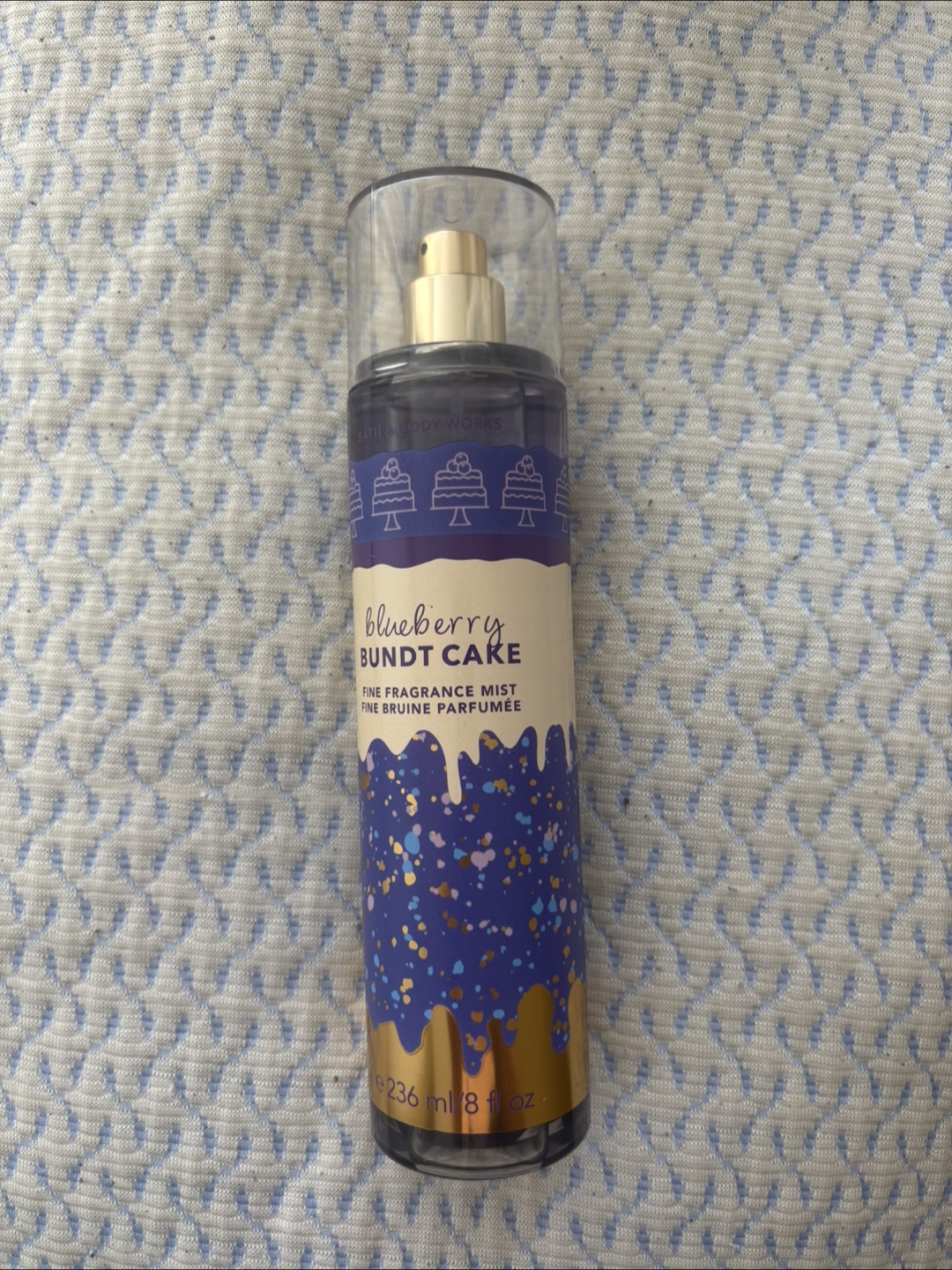Bath & Body Works Blueberry Bundt Cake Fine Fragrance Mist