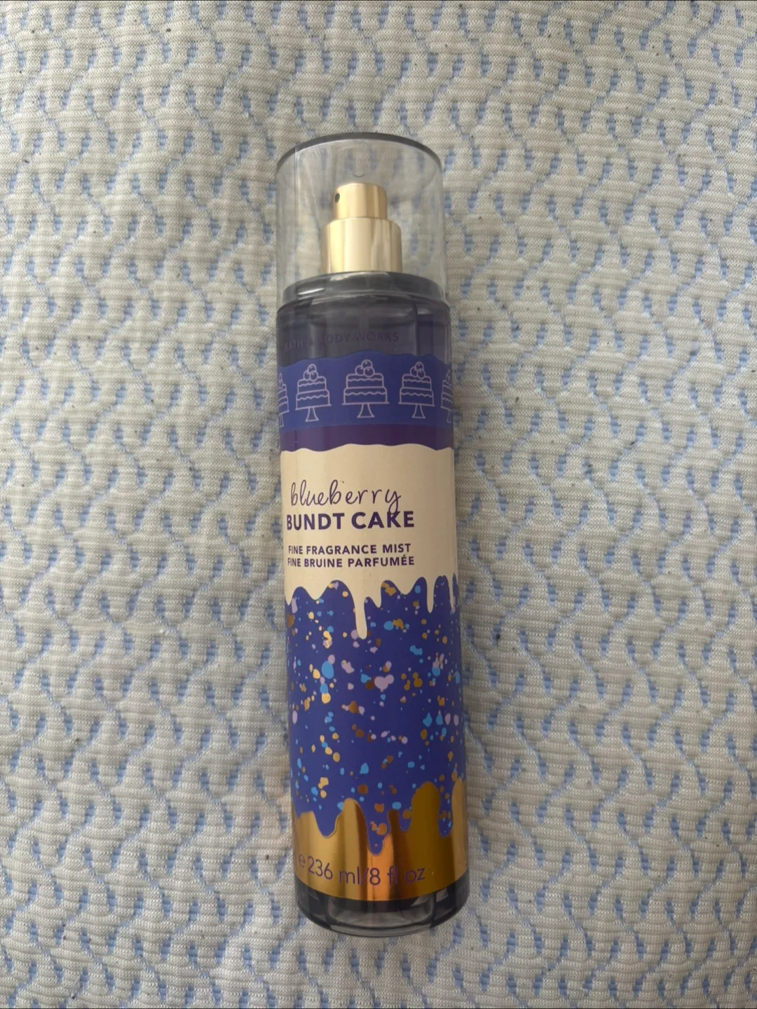 Bath & Body Works Blueberry Bundt Cake Fine Fragrance Mist thumbnail