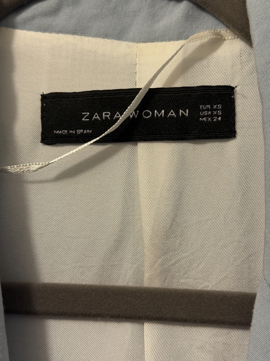 Zara Woman Blazer, Size XS, Light Blue - photo 3