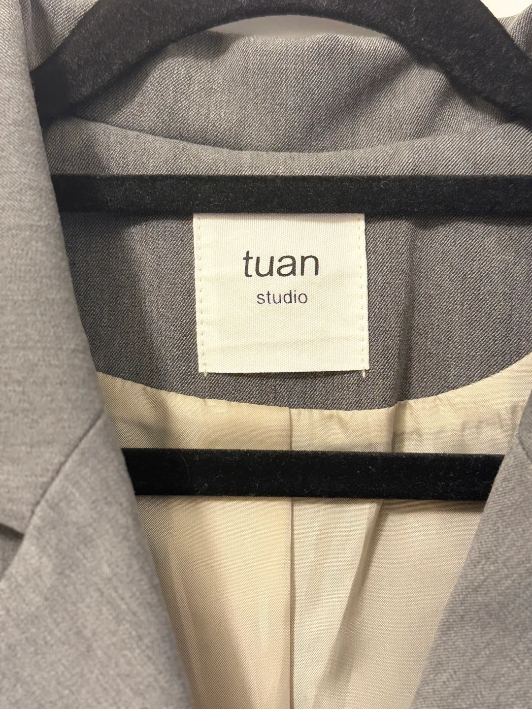 Tuan Studio Grey Blazer image indicator(3)