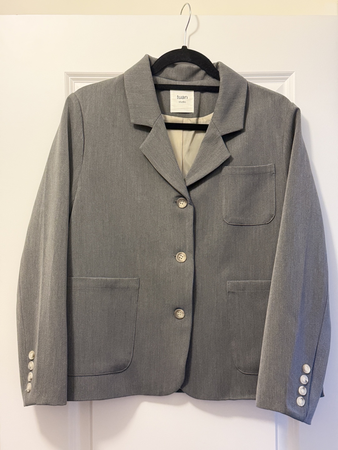 Tuan Studio Grey Blazer