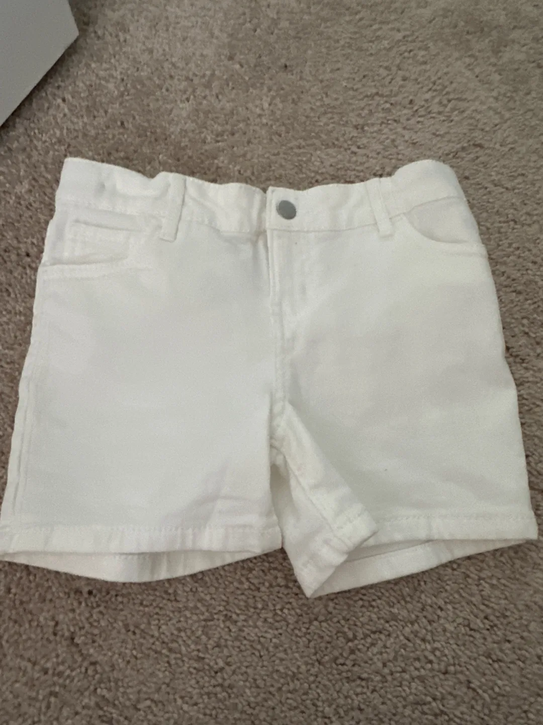 Joe Fresh White Denim Shorts - Size 6 thumbnail