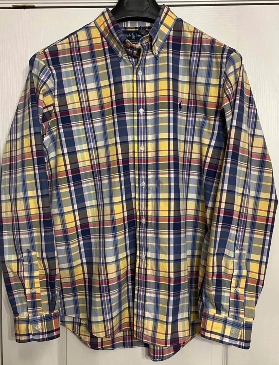 Ralph Lauren Custom Fit Shirt XL fits like a Large thumbnail