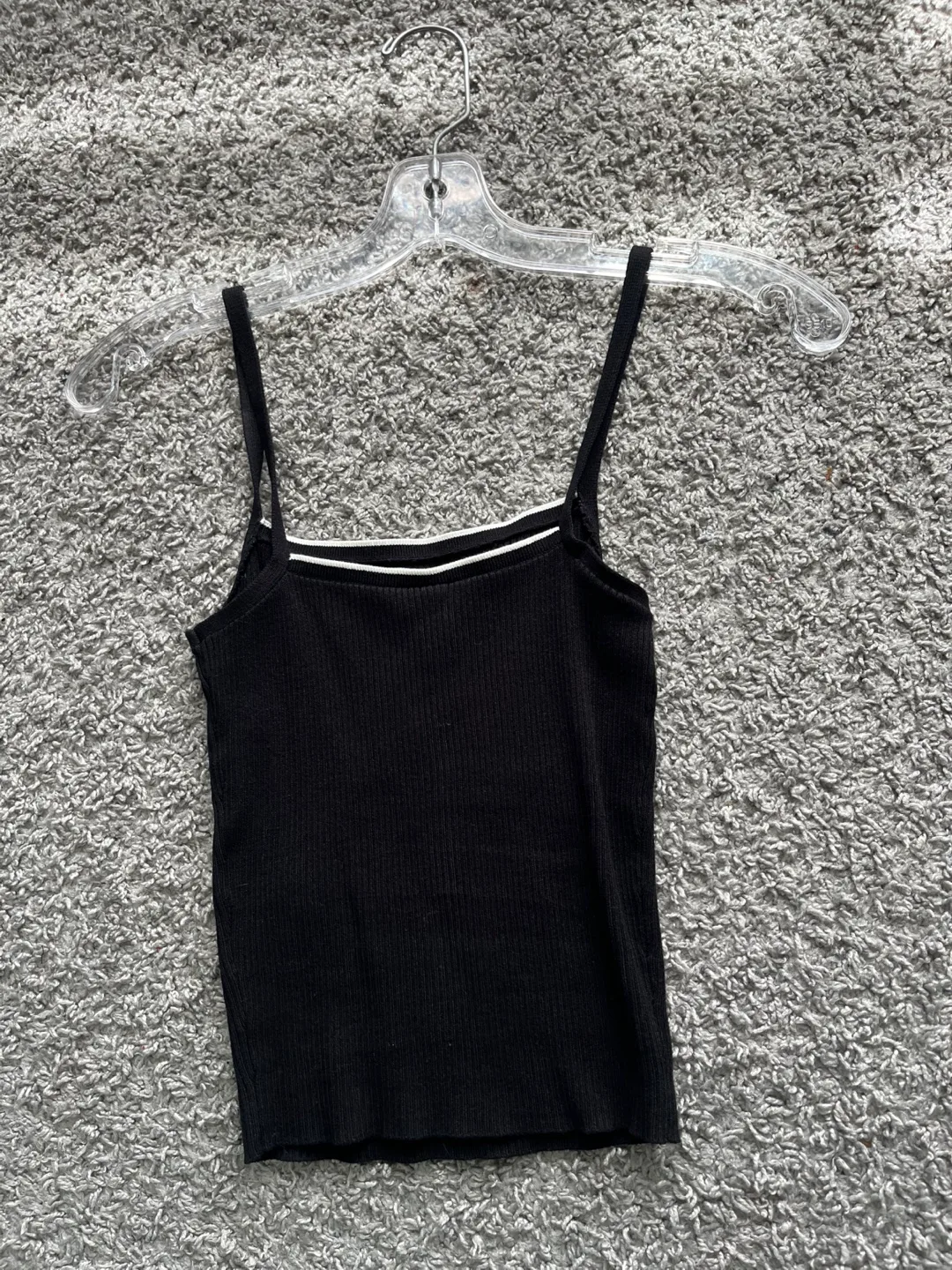 H&M Divided Black Tank Top - XS thumbnail