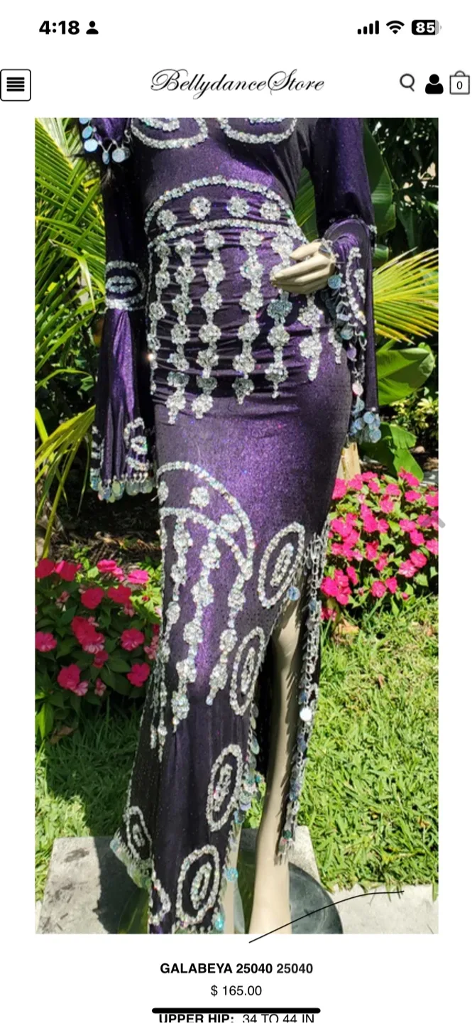 Belly dance dress image indicator(6)