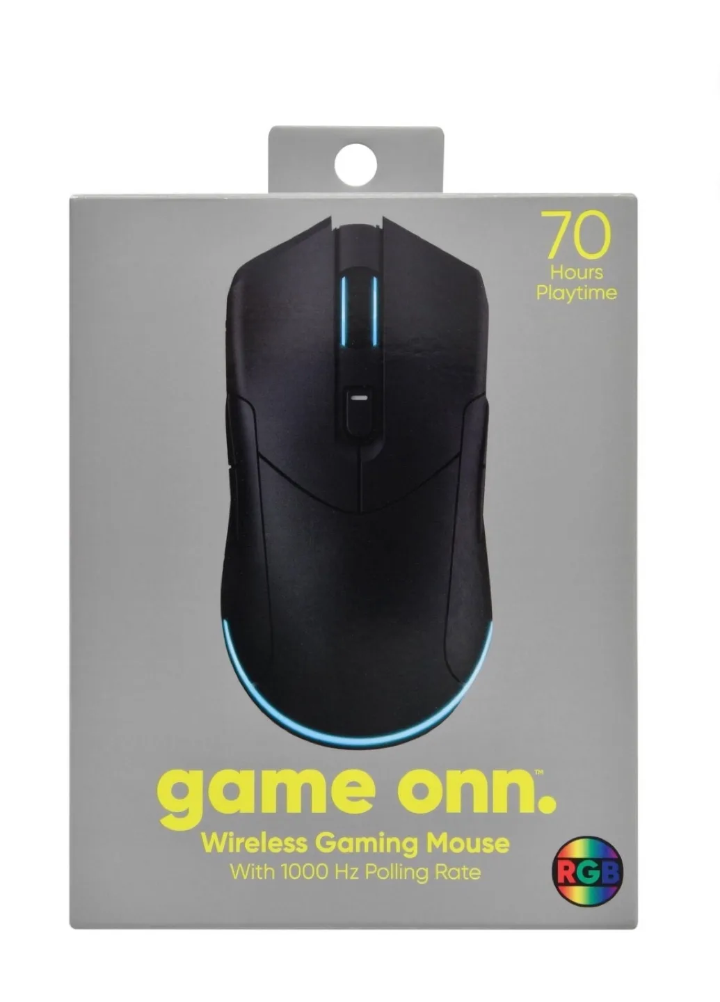 Onn Wireless Rechargeable Gaming Mouse - New in Box! thumbnail