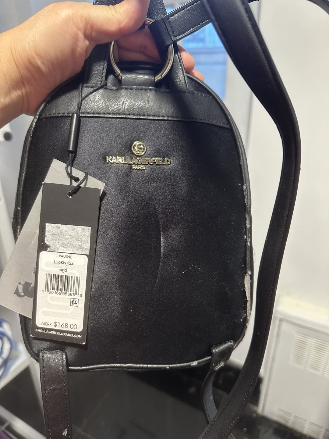 Karl Lagerfeld Paris Black Backpack - photo 2