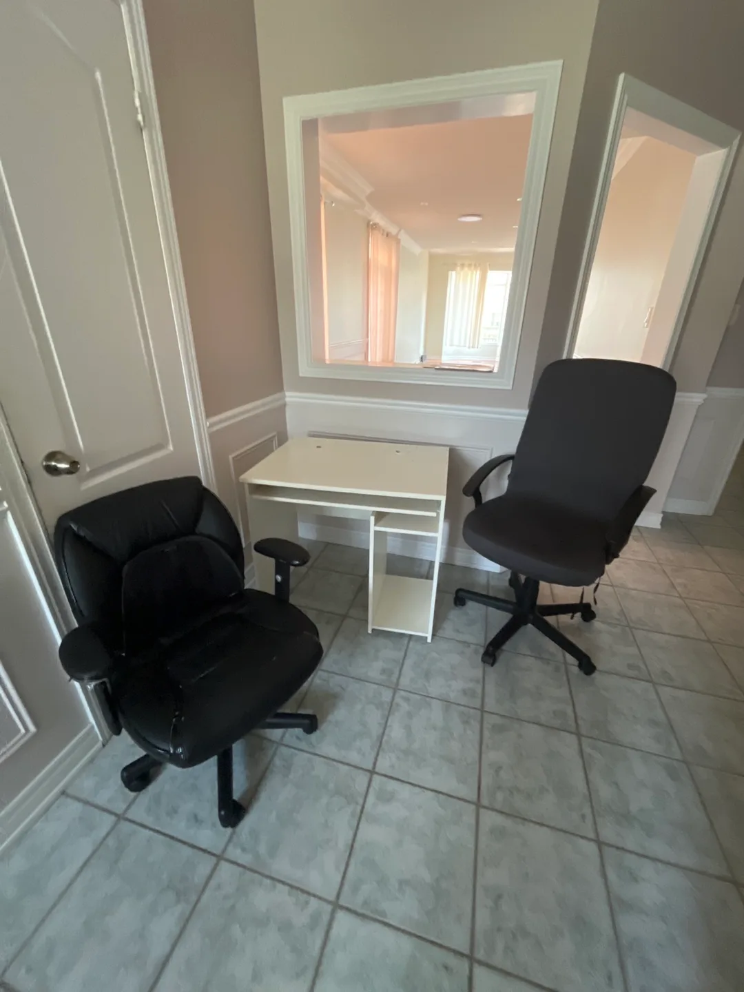 Office Desk and Chairs