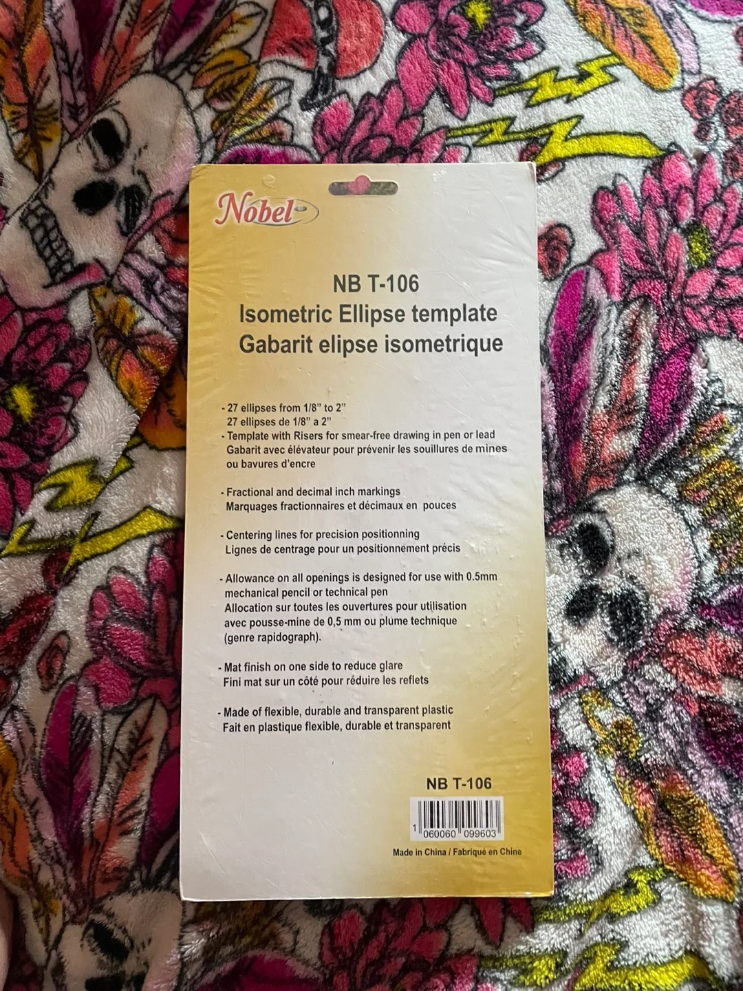 Nobel NB T-106 Isometric Ellipse Template image indicator(2)