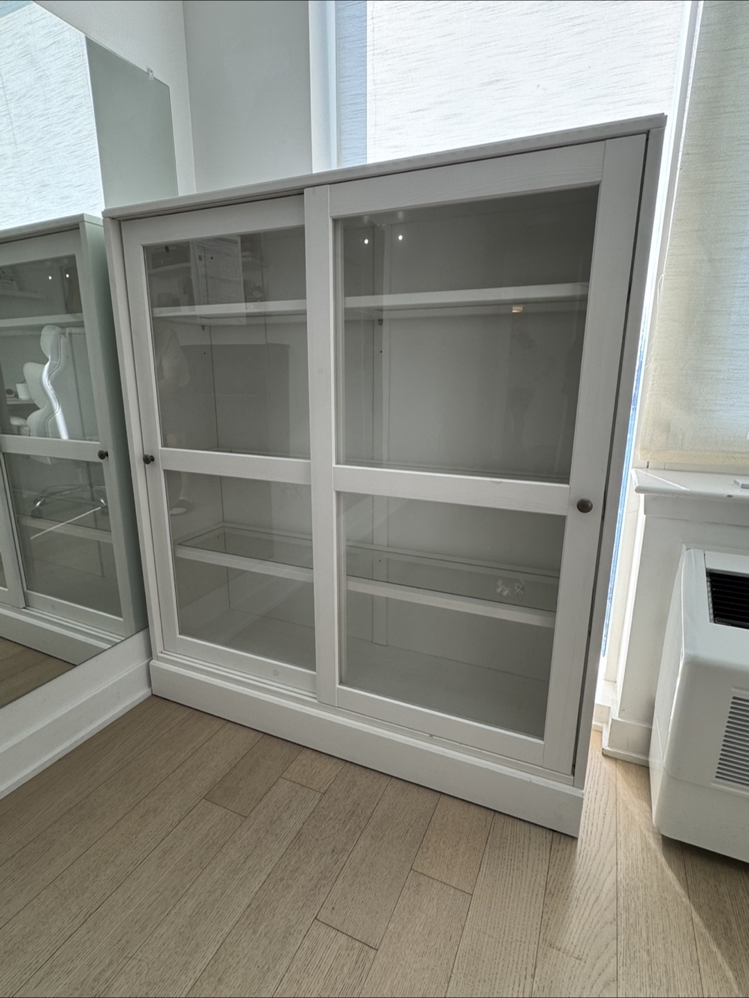 FREE IKEA Havsta Cabinet with Glass Doors