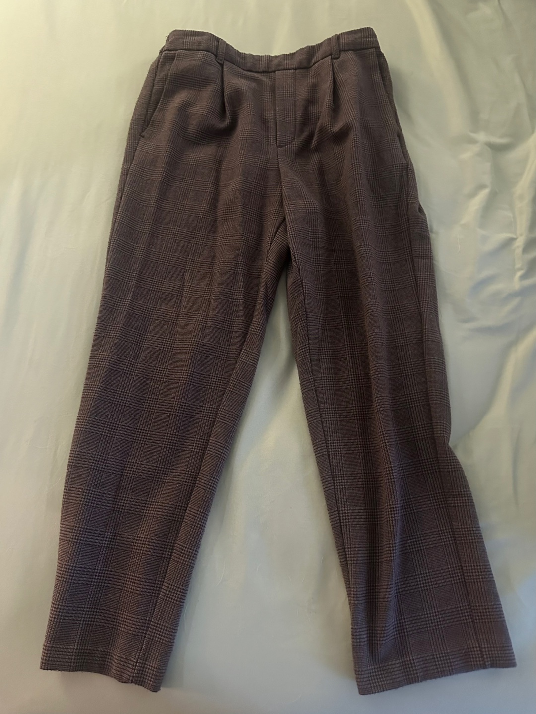 GU Plaid Trousers - Size L