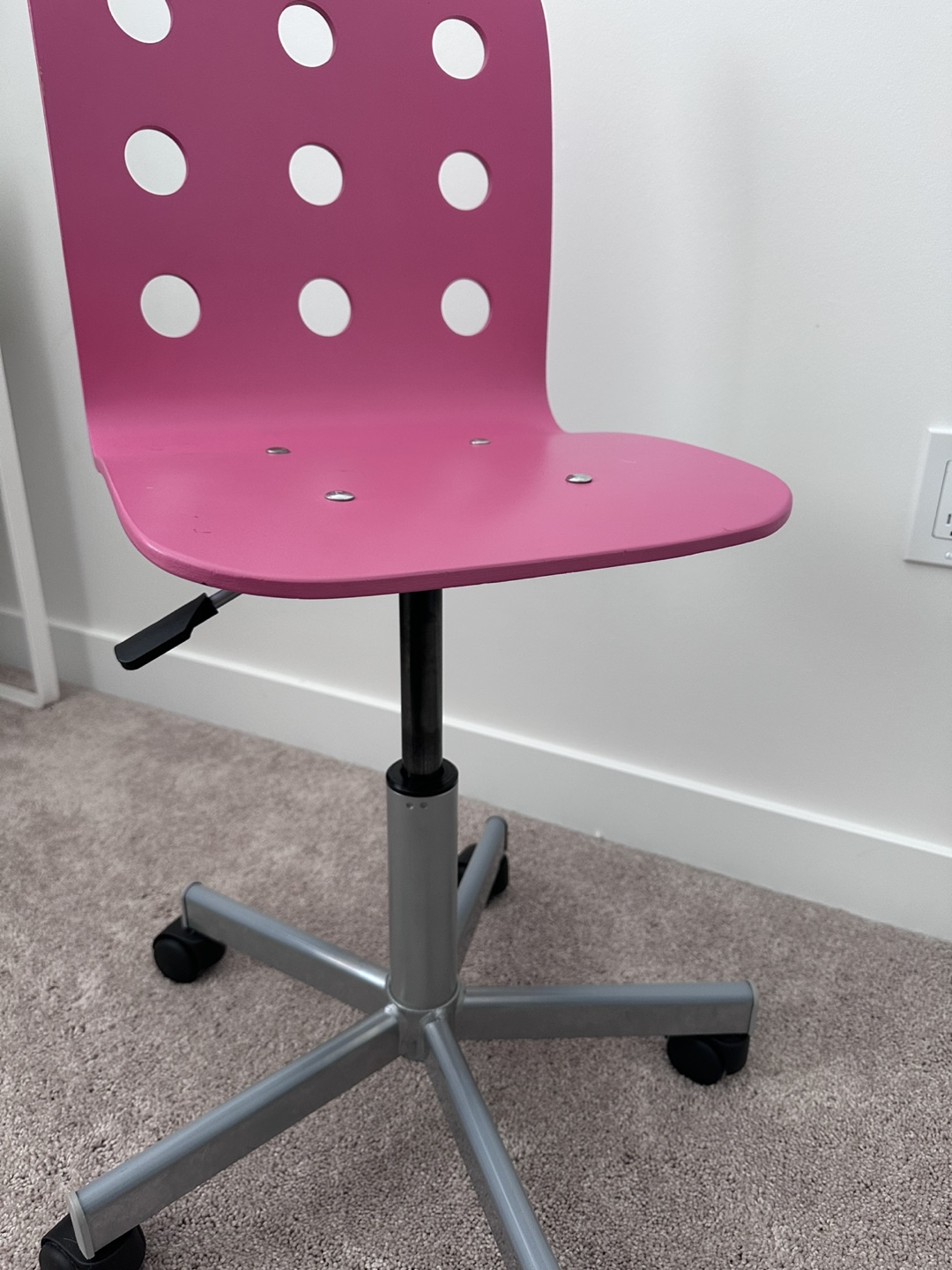 IKEA Pink Swivel Chair