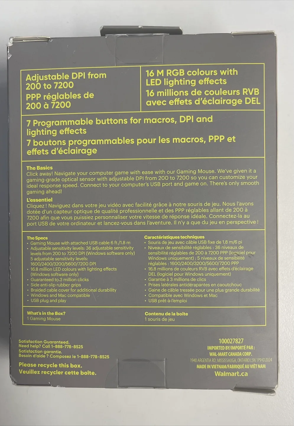 onn. Gaming Mouse - New in Box image indicator(4)