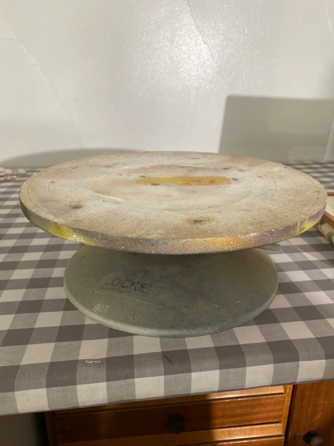 14" Tabletop Turntable for ceramics/sculpture thumbnail