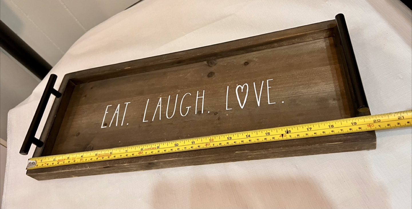 Rae Dunn wooden tray - photo 5