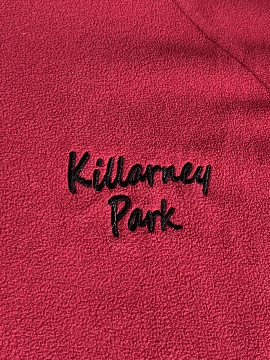 Red Fleece Pullover - Size S - photo 2
