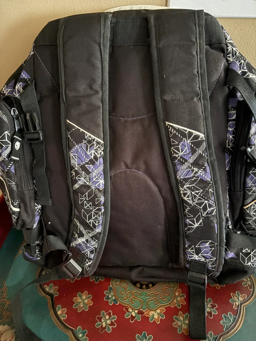 Point Zero Backpack - Black and Purple image indicator(4)