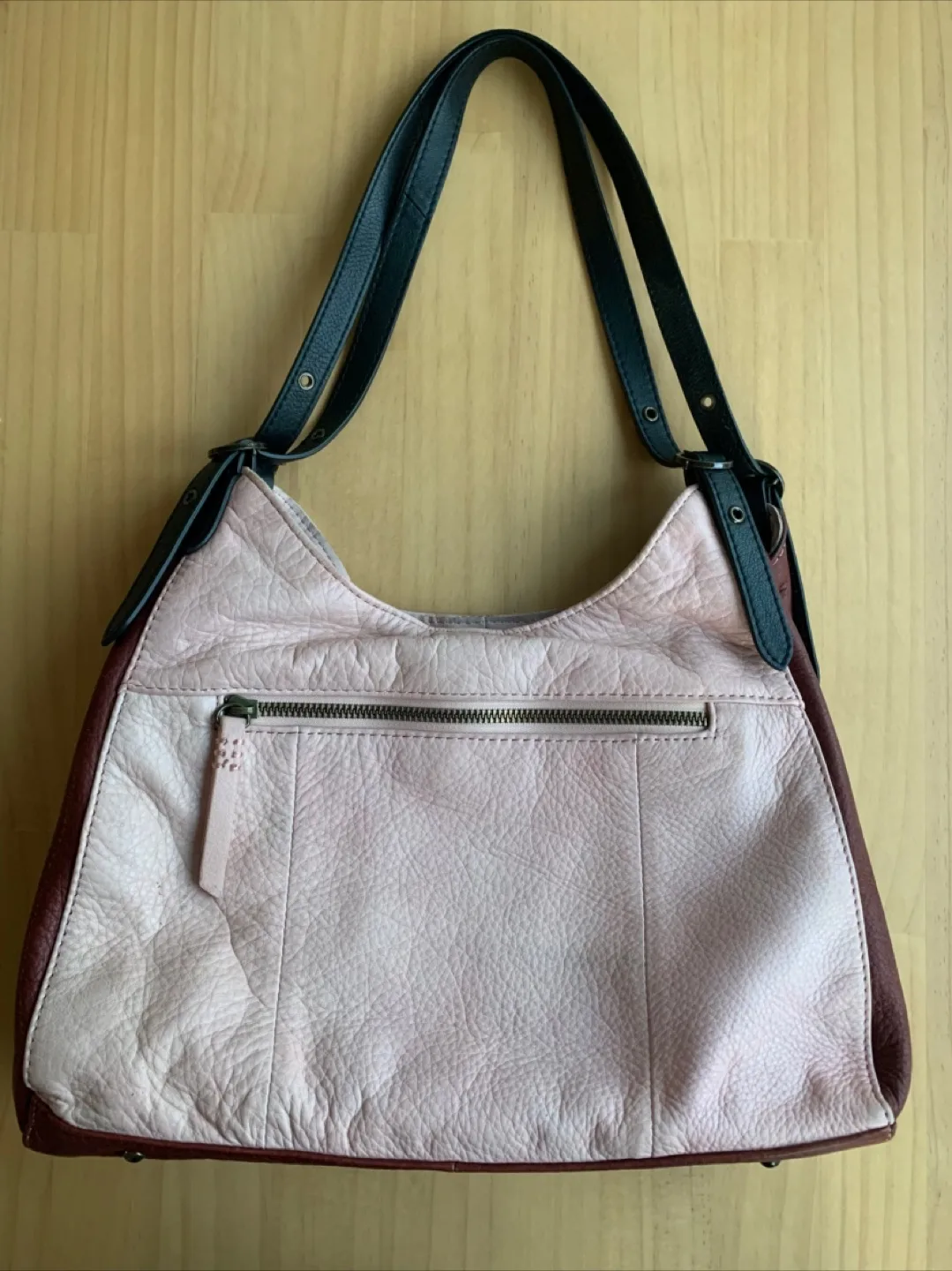 American Leather Co. Shoulder Bag - Pink/Burgundy image indicator(2)
