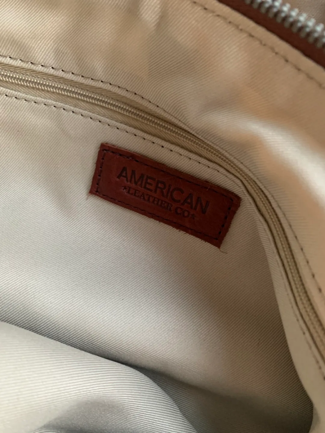American Leather Co. Shoulder Bag - Pink/Burgundy image indicator(5)