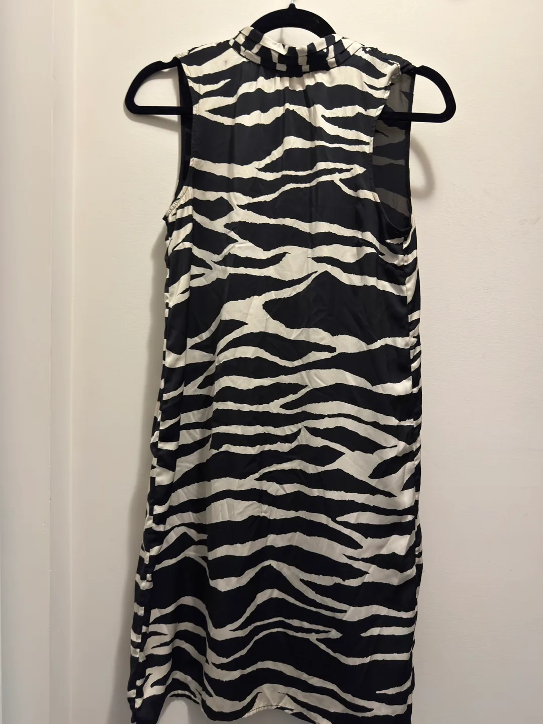 Zebra Print Sleeveless Dress thumbnail