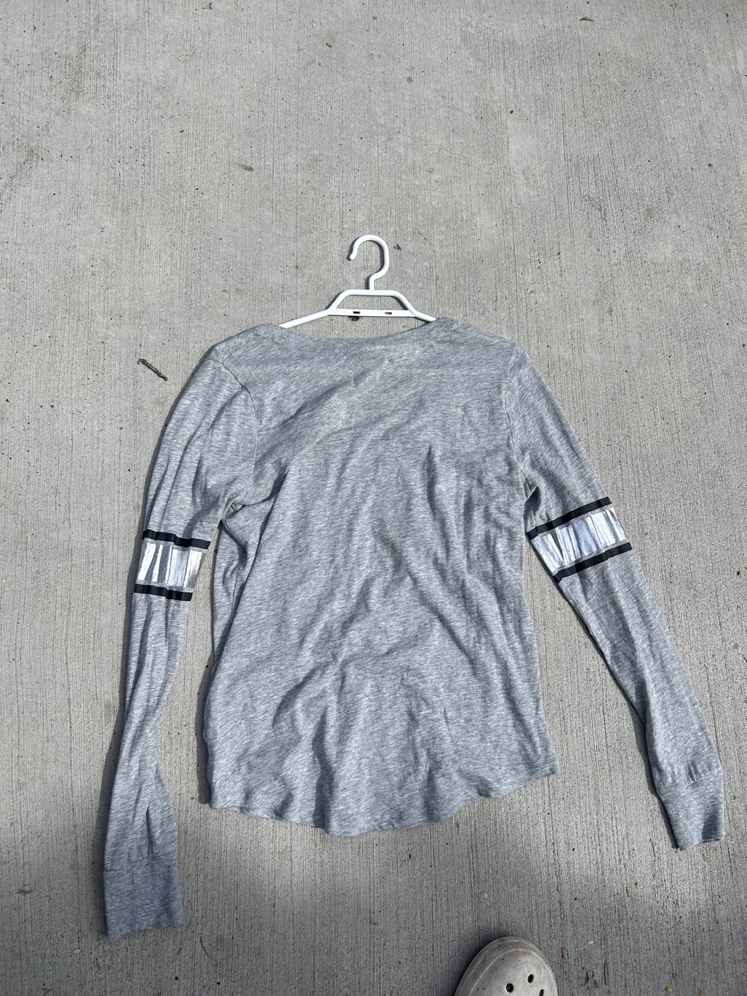 Victoria's Secret PINK Grey Long Sleeve - M - photo 2