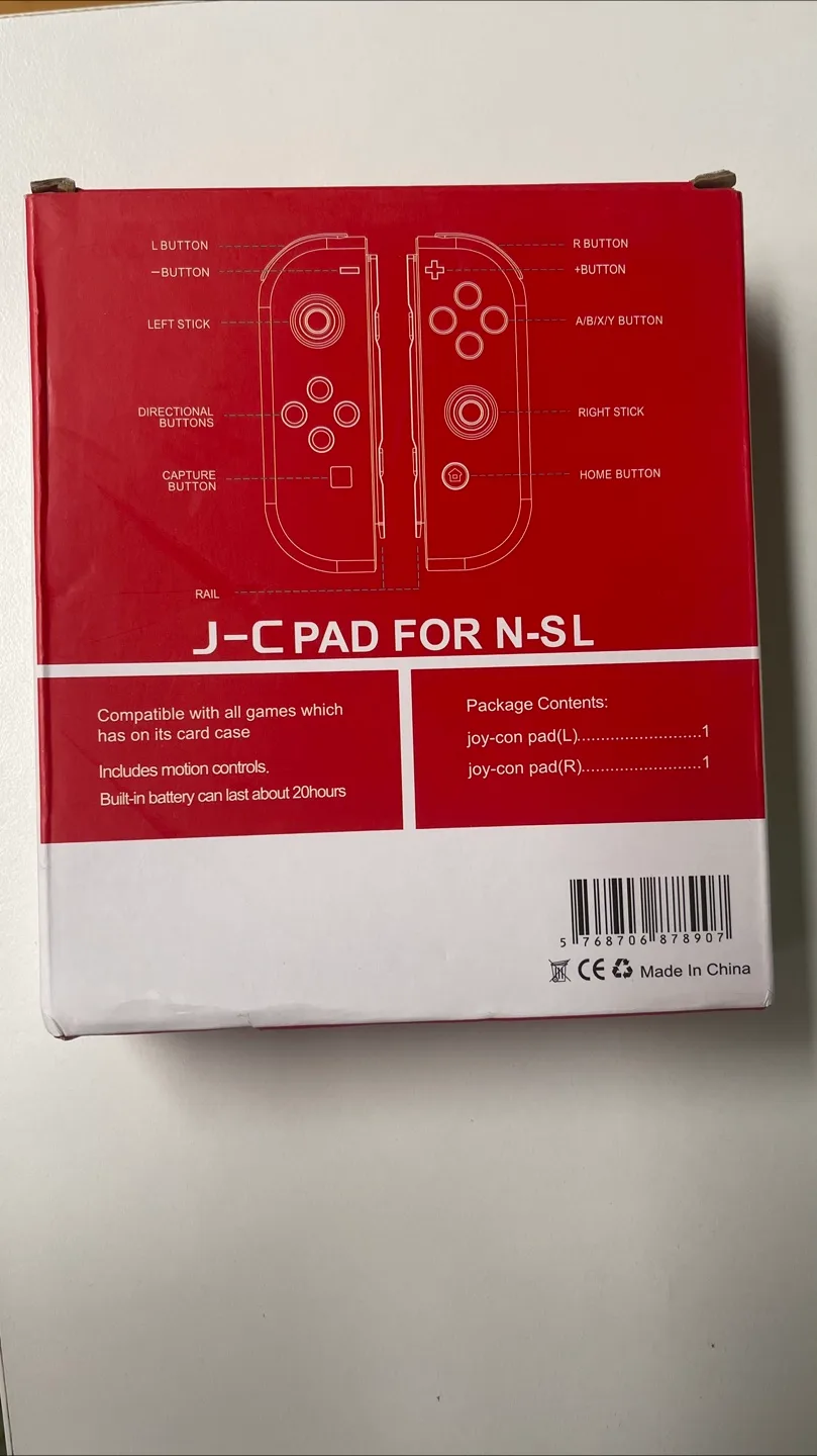 New J-C Pad Joy-Con Controllers for N-SL 🧡 image indicator(2)