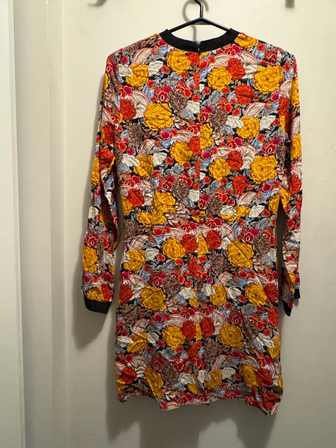 Zara TRF Collection Floral Dress Size S image indicator(2)