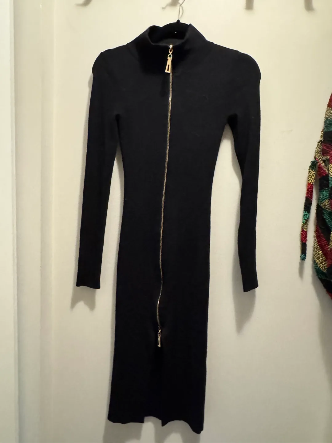 ReVamped Sweater Knits Black Dress XS thumbnail