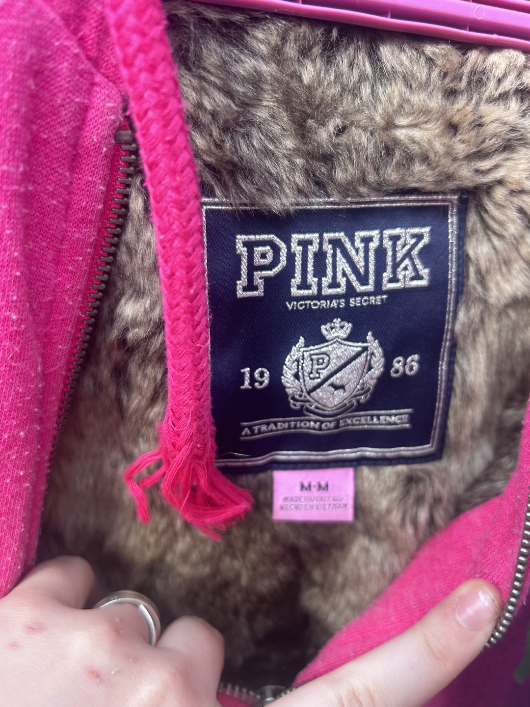 PINK Victoria's Secret Hoodie - Size M - photo 4