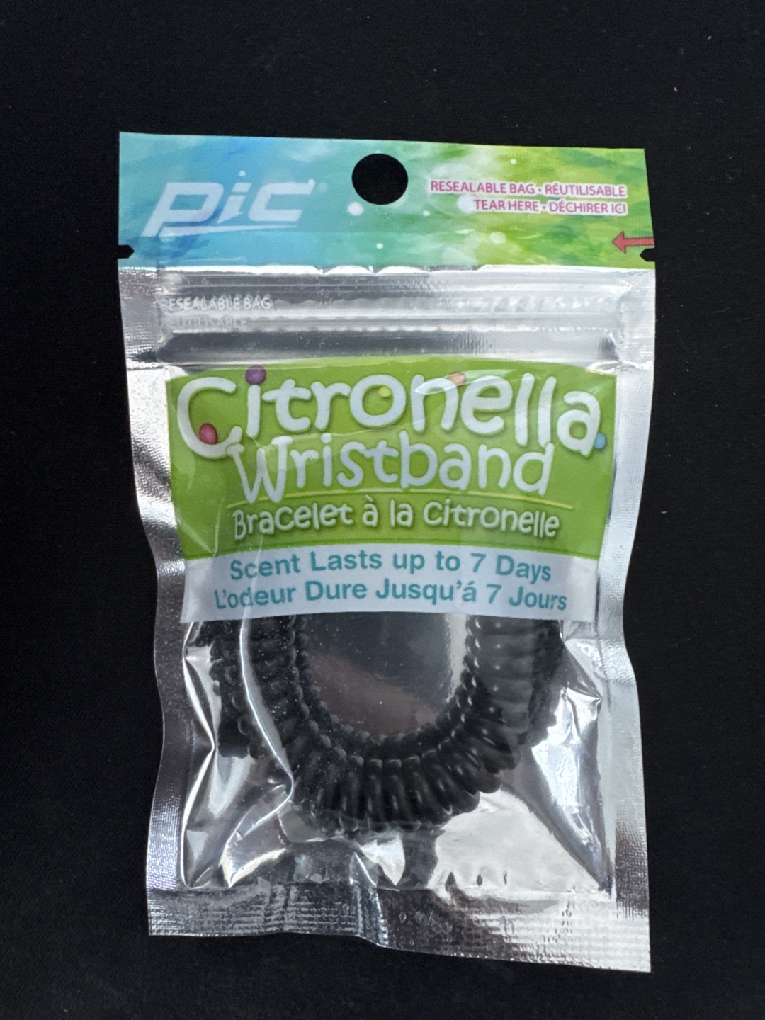 PIC Citronella Wristband - New ❤️