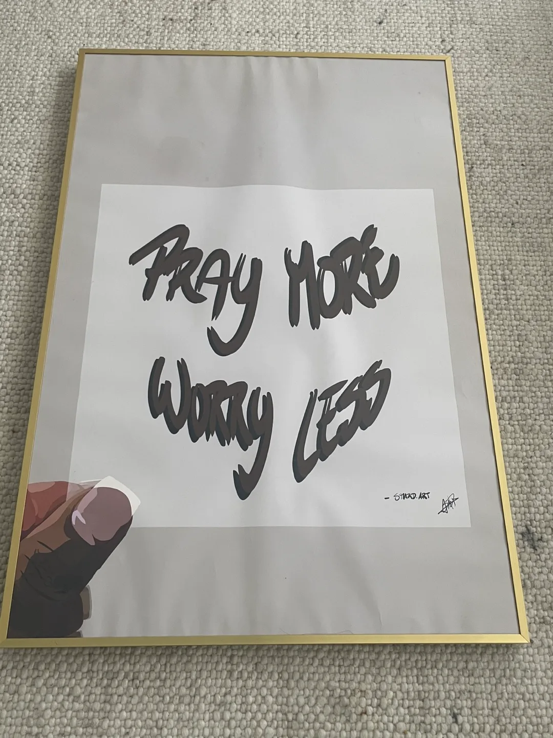 LOMVIKEN IKEA Gold & Black Picture Frames – Excellent Condition image indicator(2)